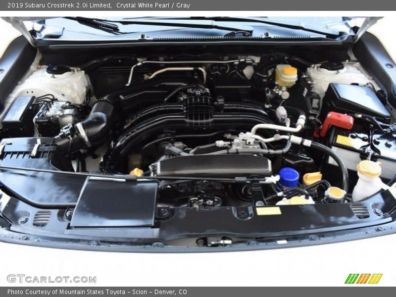 Crystal White Pearl / Gray 2019 Subaru Crosstrek 2.0i Limited