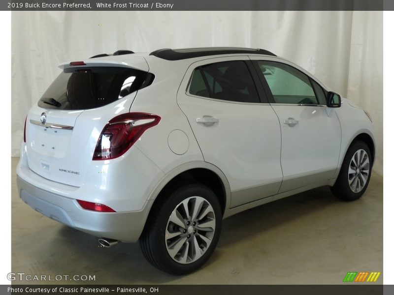 White Frost Tricoat / Ebony 2019 Buick Encore Preferred