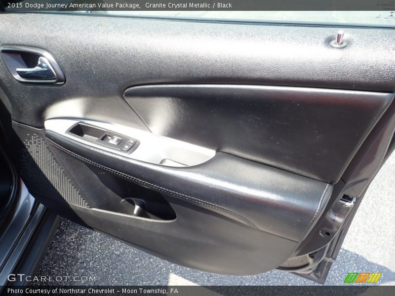 Granite Crystal Metallic / Black 2015 Dodge Journey American Value Package
