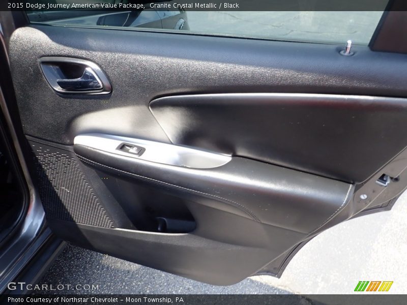 Granite Crystal Metallic / Black 2015 Dodge Journey American Value Package