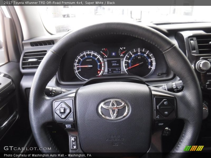 Super White / Black 2017 Toyota 4Runner TRD Off-Road Premium 4x4