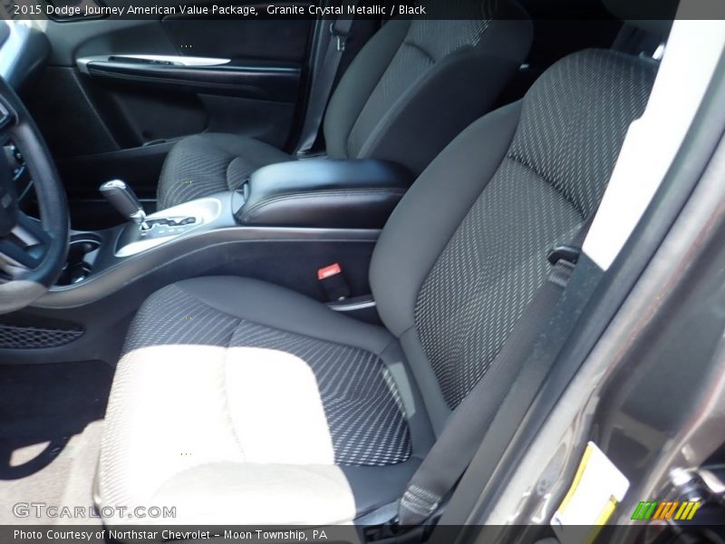 Granite Crystal Metallic / Black 2015 Dodge Journey American Value Package