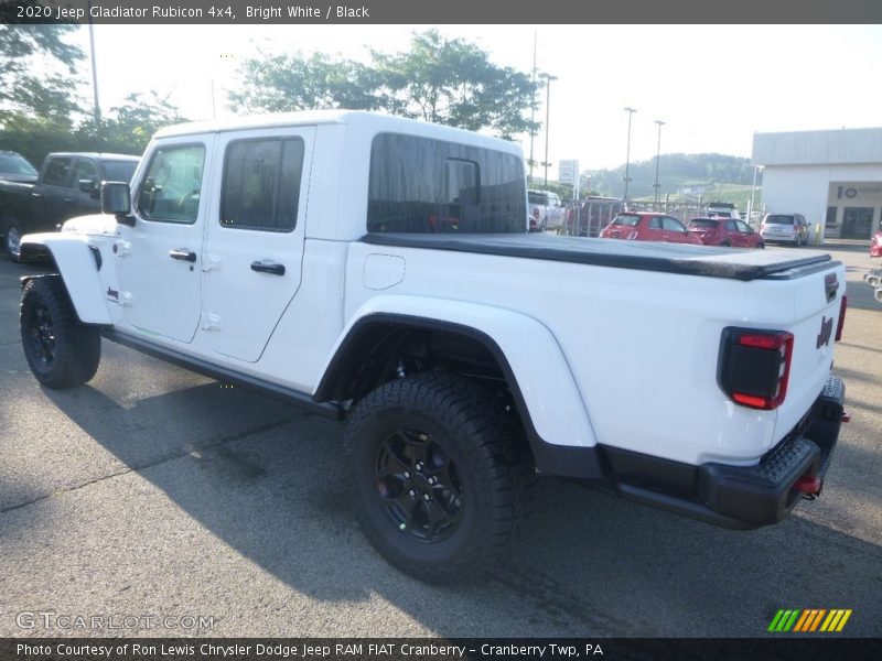 Bright White / Black 2020 Jeep Gladiator Rubicon 4x4