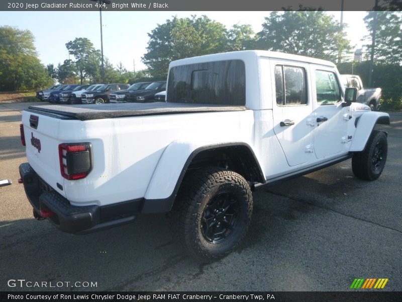 Bright White / Black 2020 Jeep Gladiator Rubicon 4x4