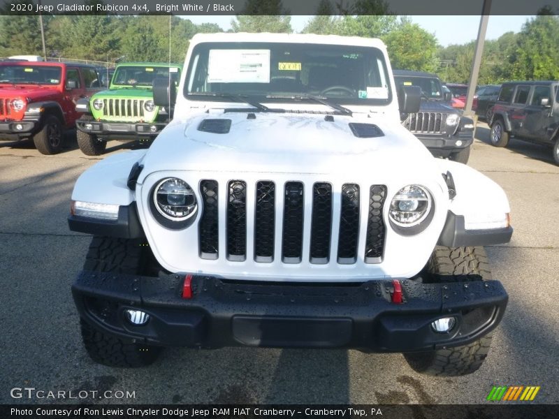 Bright White / Black 2020 Jeep Gladiator Rubicon 4x4