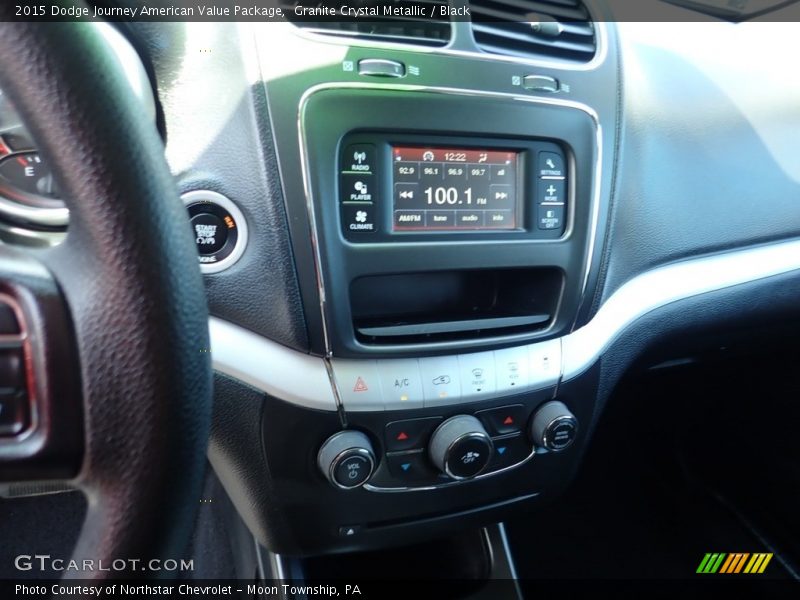Granite Crystal Metallic / Black 2015 Dodge Journey American Value Package