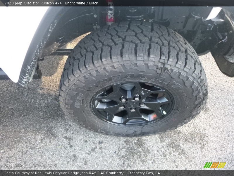 Bright White / Black 2020 Jeep Gladiator Rubicon 4x4