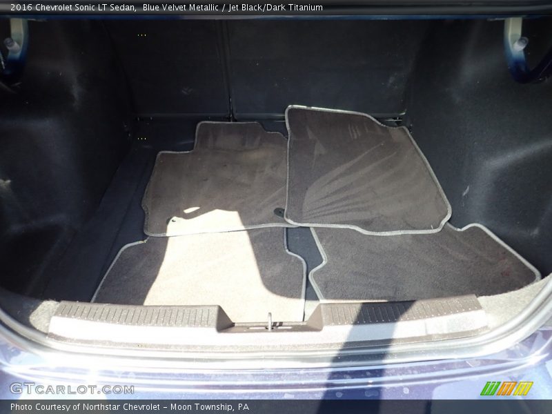 Blue Velvet Metallic / Jet Black/Dark Titanium 2016 Chevrolet Sonic LT Sedan