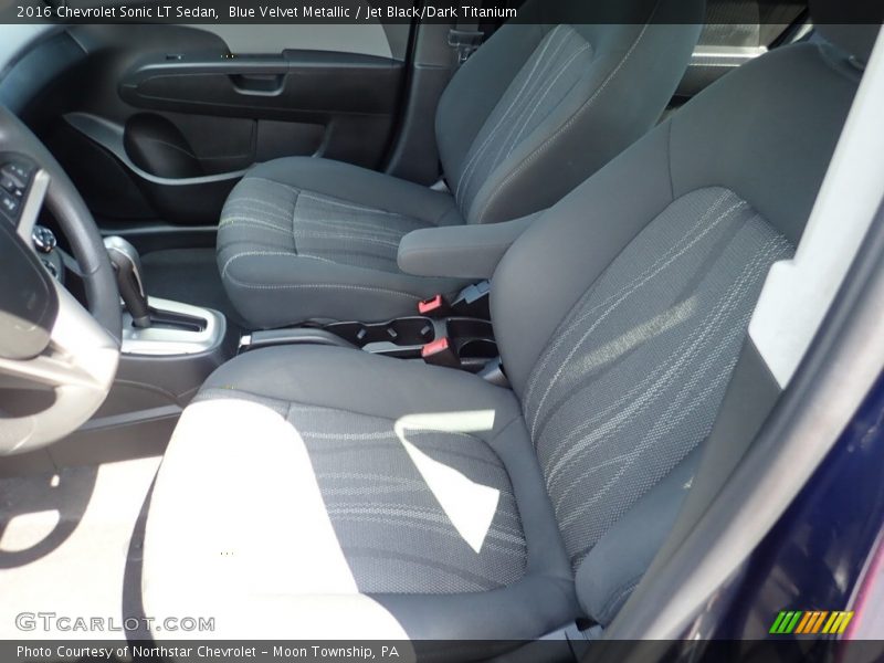 Blue Velvet Metallic / Jet Black/Dark Titanium 2016 Chevrolet Sonic LT Sedan