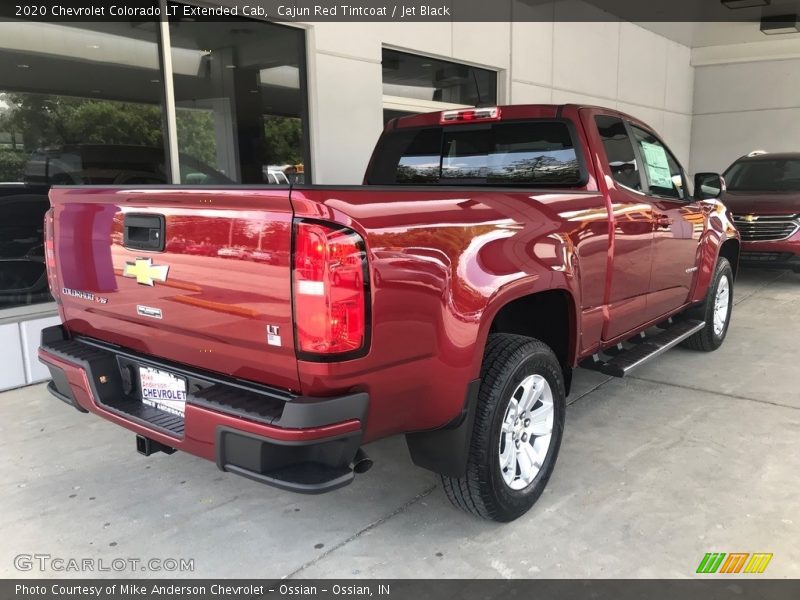 Cajun Red Tintcoat / Jet Black 2020 Chevrolet Colorado LT Extended Cab
