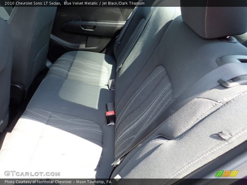 Blue Velvet Metallic / Jet Black/Dark Titanium 2016 Chevrolet Sonic LT Sedan