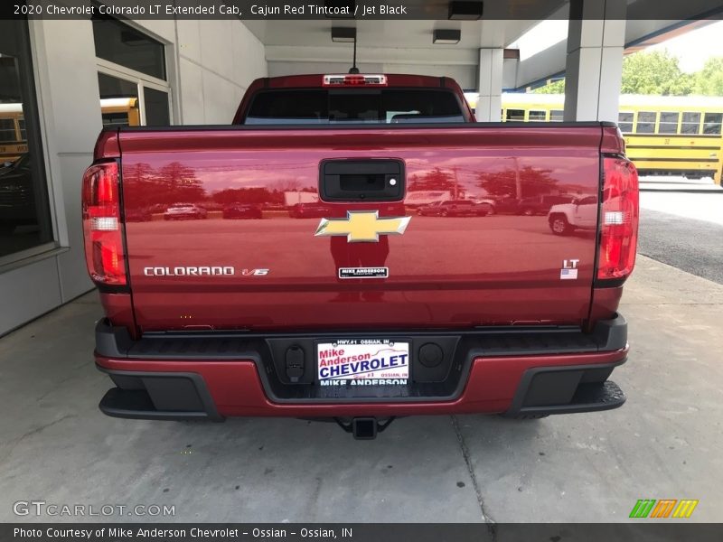 Cajun Red Tintcoat / Jet Black 2020 Chevrolet Colorado LT Extended Cab