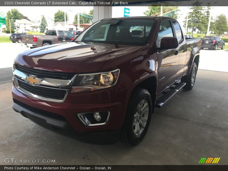 Cajun Red Tintcoat / Jet Black 2020 Chevrolet Colorado LT Extended Cab