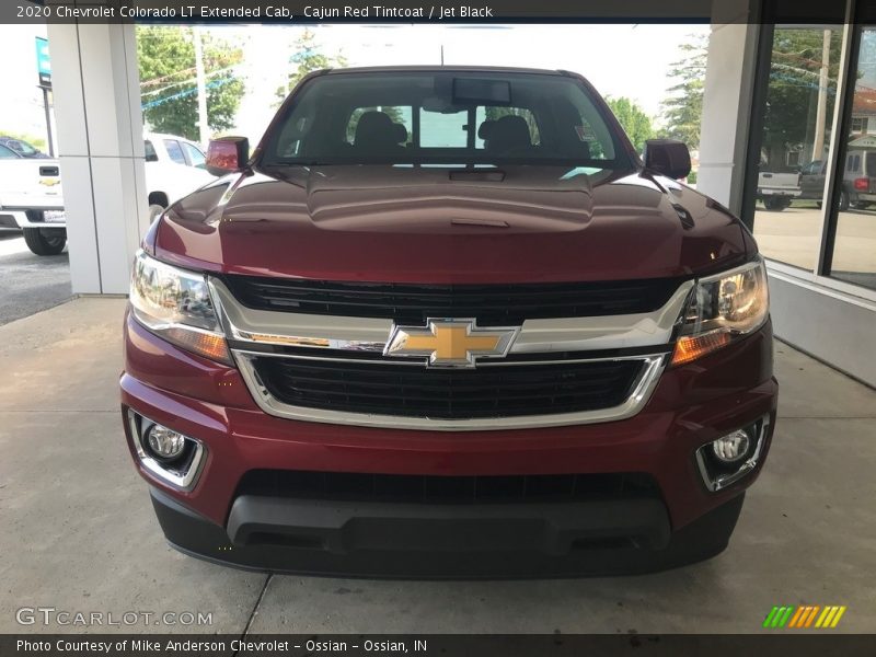 Cajun Red Tintcoat / Jet Black 2020 Chevrolet Colorado LT Extended Cab