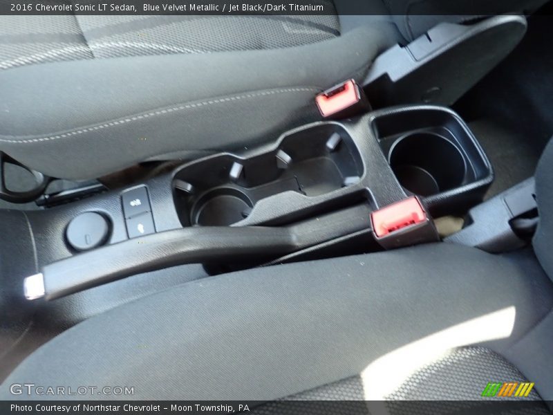 Blue Velvet Metallic / Jet Black/Dark Titanium 2016 Chevrolet Sonic LT Sedan