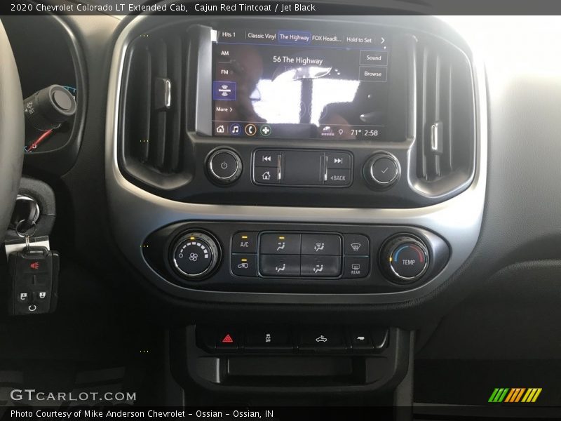 Controls of 2020 Colorado LT Extended Cab