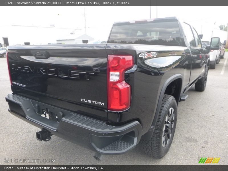 Black / Jet Black 2020 Chevrolet Silverado 2500HD Custom Crew Cab 4x4