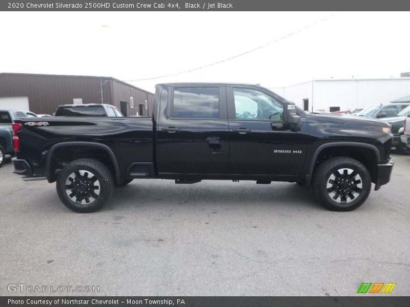 Black / Jet Black 2020 Chevrolet Silverado 2500HD Custom Crew Cab 4x4