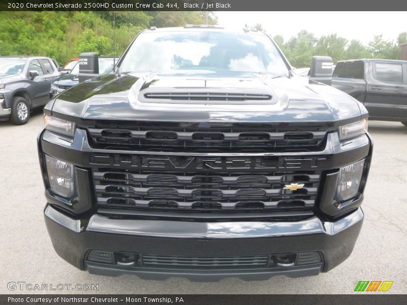 Black / Jet Black 2020 Chevrolet Silverado 2500HD Custom Crew Cab 4x4