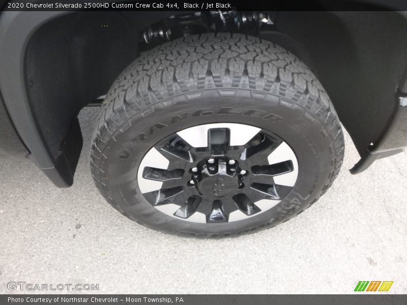 Black / Jet Black 2020 Chevrolet Silverado 2500HD Custom Crew Cab 4x4