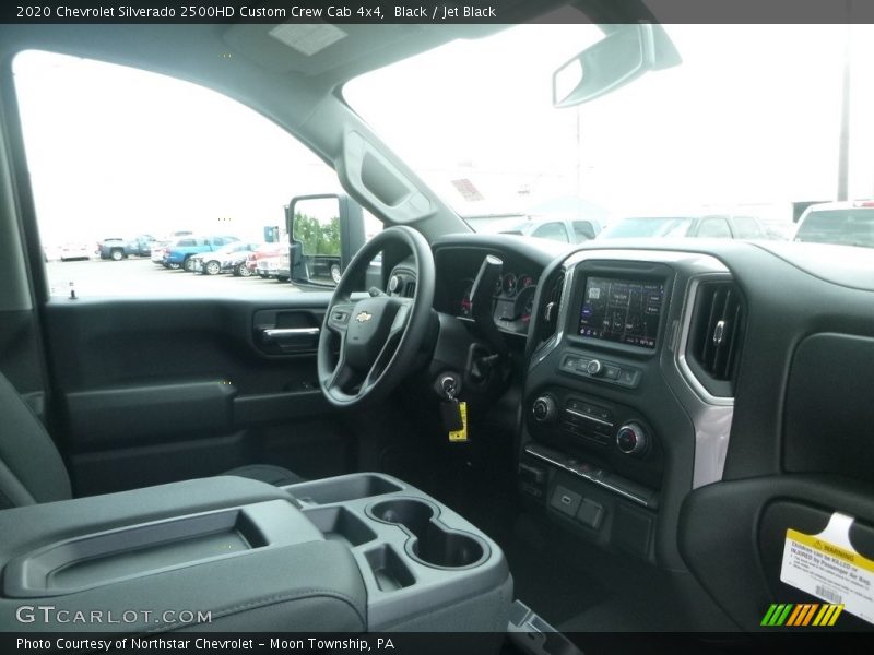 Black / Jet Black 2020 Chevrolet Silverado 2500HD Custom Crew Cab 4x4