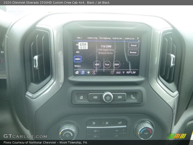 Black / Jet Black 2020 Chevrolet Silverado 2500HD Custom Crew Cab 4x4