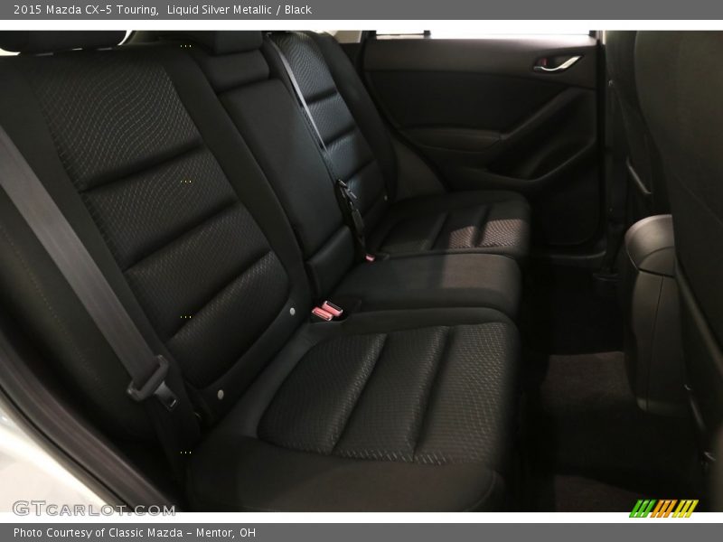 Liquid Silver Metallic / Black 2015 Mazda CX-5 Touring