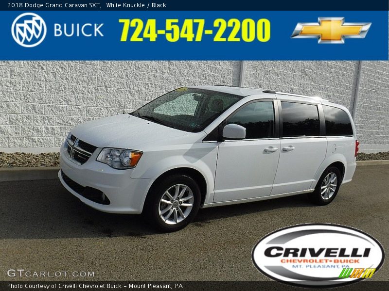 White Knuckle / Black 2018 Dodge Grand Caravan SXT