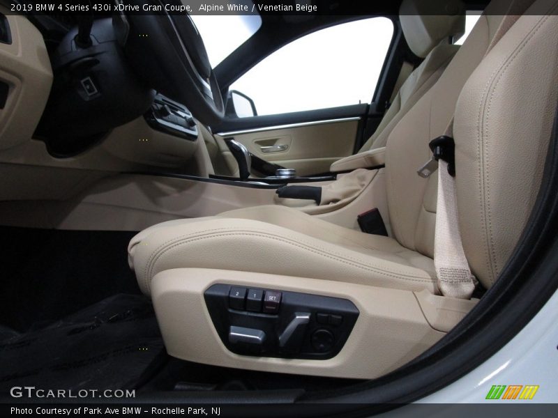Alpine White / Venetian Beige 2019 BMW 4 Series 430i xDrive Gran Coupe
