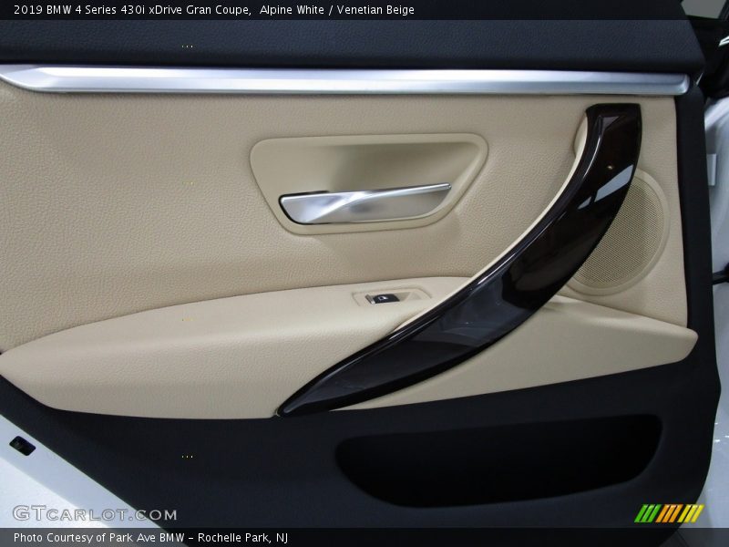 Alpine White / Venetian Beige 2019 BMW 4 Series 430i xDrive Gran Coupe