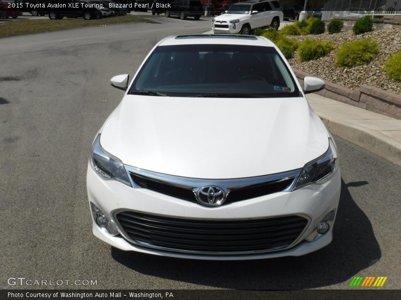 Blizzard Pearl / Black 2015 Toyota Avalon XLE Touring