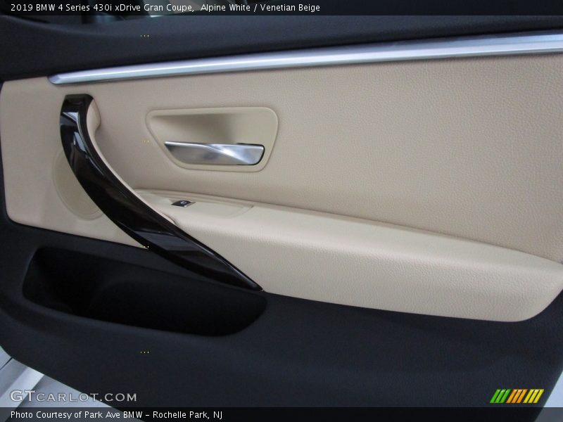 Alpine White / Venetian Beige 2019 BMW 4 Series 430i xDrive Gran Coupe