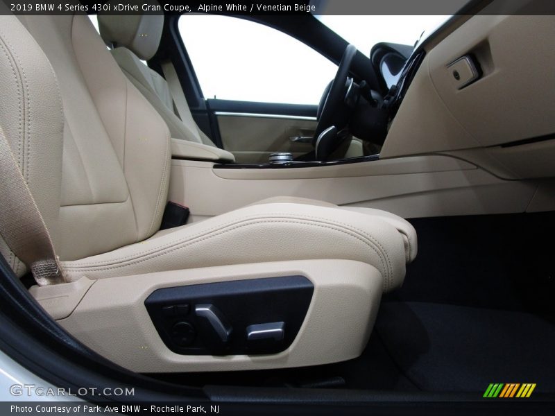 Alpine White / Venetian Beige 2019 BMW 4 Series 430i xDrive Gran Coupe