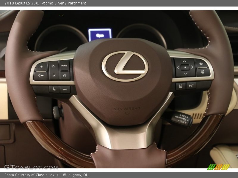 Atomic Silver / Parchment 2018 Lexus ES 350