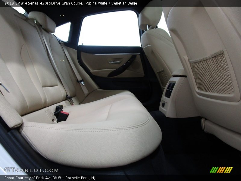 Alpine White / Venetian Beige 2019 BMW 4 Series 430i xDrive Gran Coupe