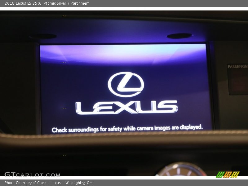 Atomic Silver / Parchment 2018 Lexus ES 350