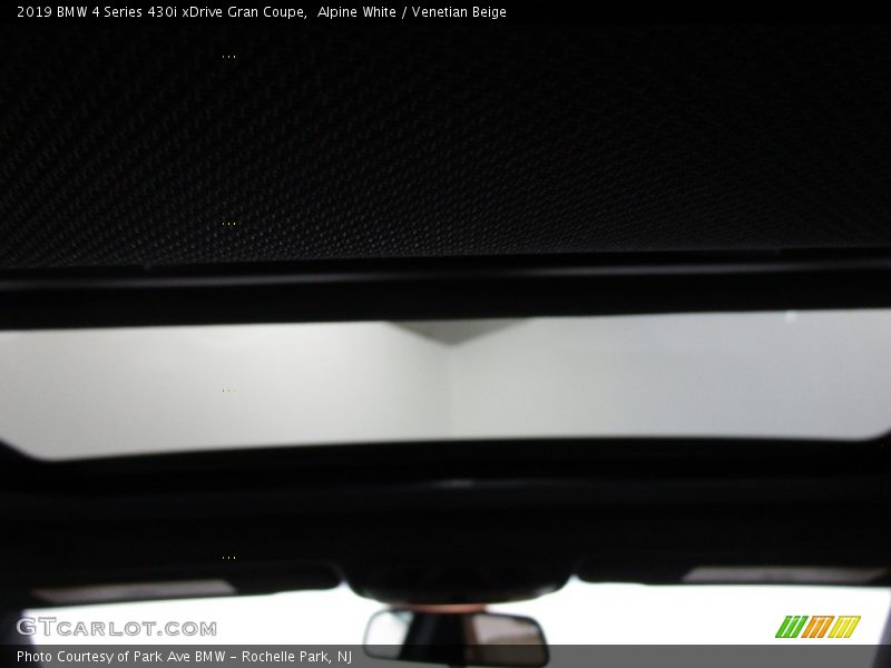 Alpine White / Venetian Beige 2019 BMW 4 Series 430i xDrive Gran Coupe