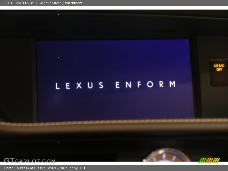 Atomic Silver / Parchment 2018 Lexus ES 350