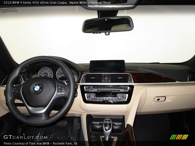 Alpine White / Venetian Beige 2019 BMW 4 Series 430i xDrive Gran Coupe