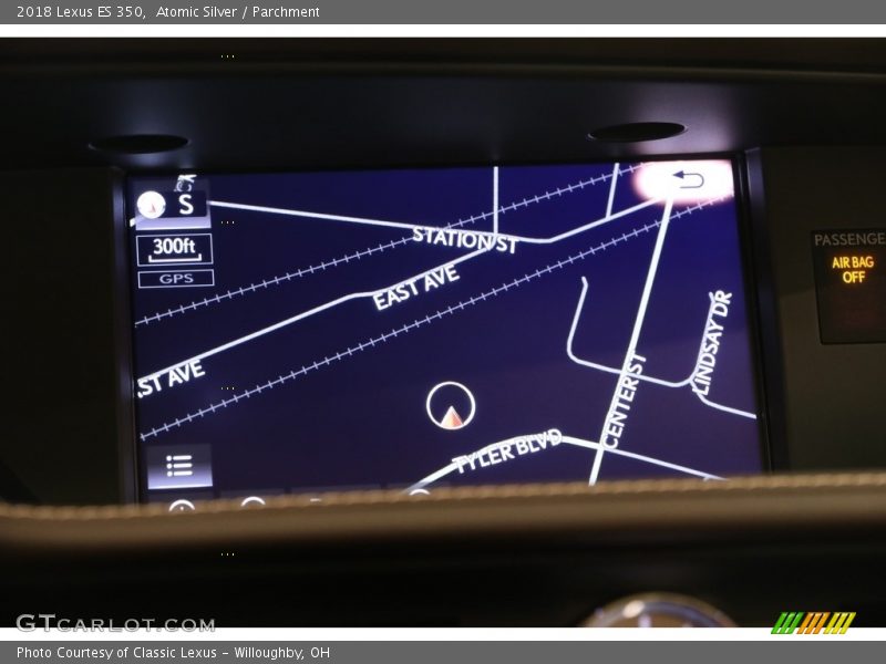 Atomic Silver / Parchment 2018 Lexus ES 350