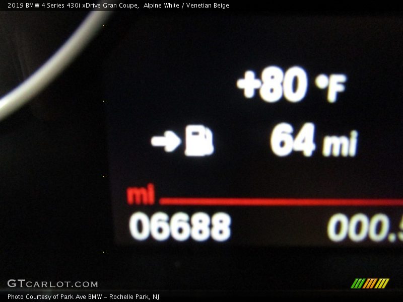 Alpine White / Venetian Beige 2019 BMW 4 Series 430i xDrive Gran Coupe