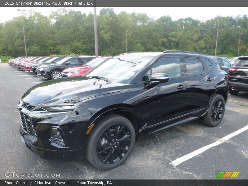 Black / Jet Black 2019 Chevrolet Blazer RS AWD