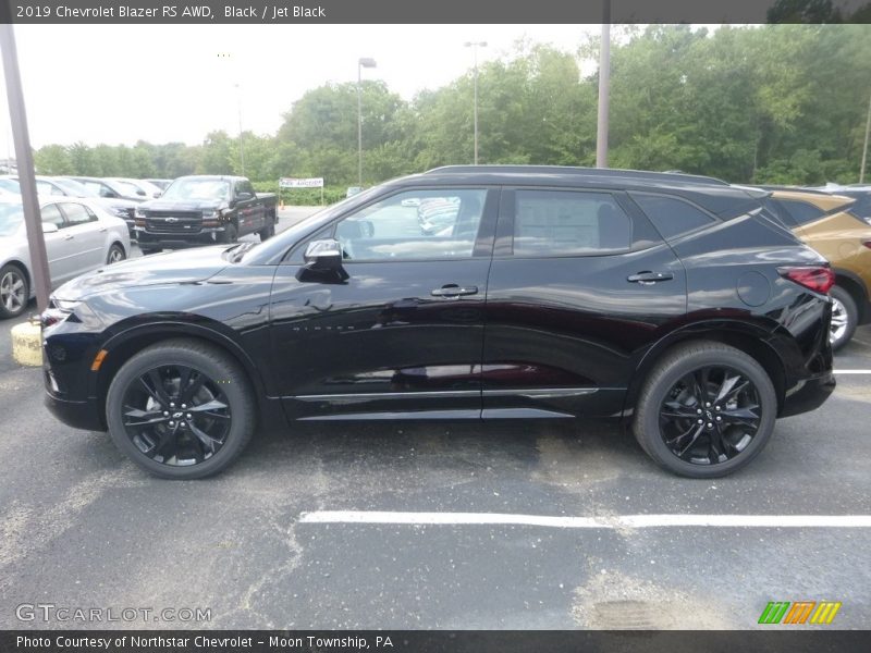 Black / Jet Black 2019 Chevrolet Blazer RS AWD