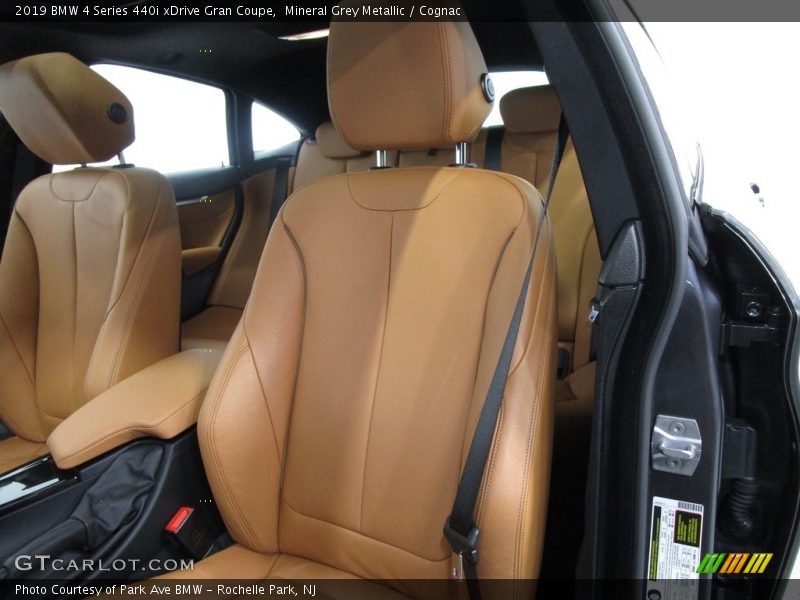 Mineral Grey Metallic / Cognac 2019 BMW 4 Series 440i xDrive Gran Coupe