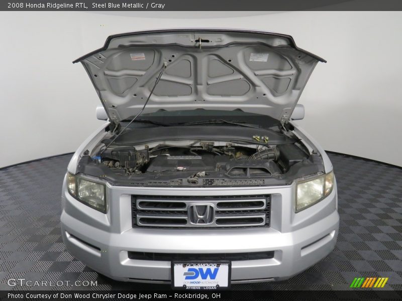 Steel Blue Metallic / Gray 2008 Honda Ridgeline RTL