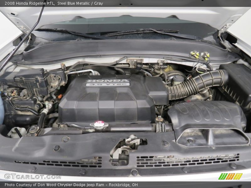Steel Blue Metallic / Gray 2008 Honda Ridgeline RTL