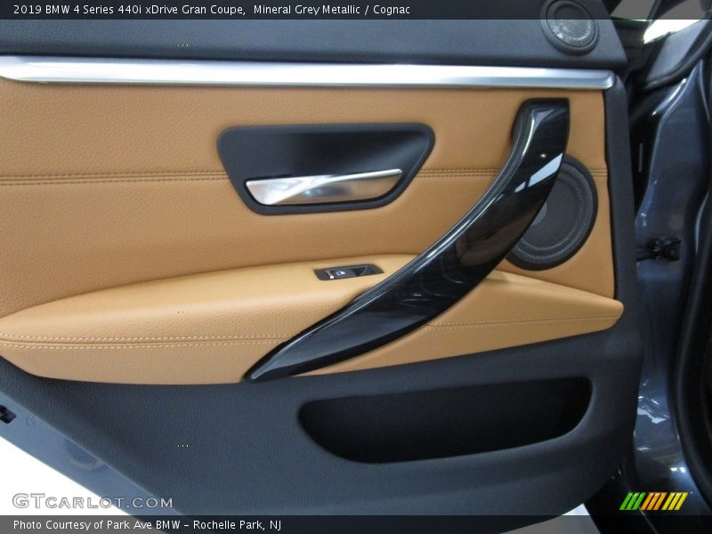 Mineral Grey Metallic / Cognac 2019 BMW 4 Series 440i xDrive Gran Coupe