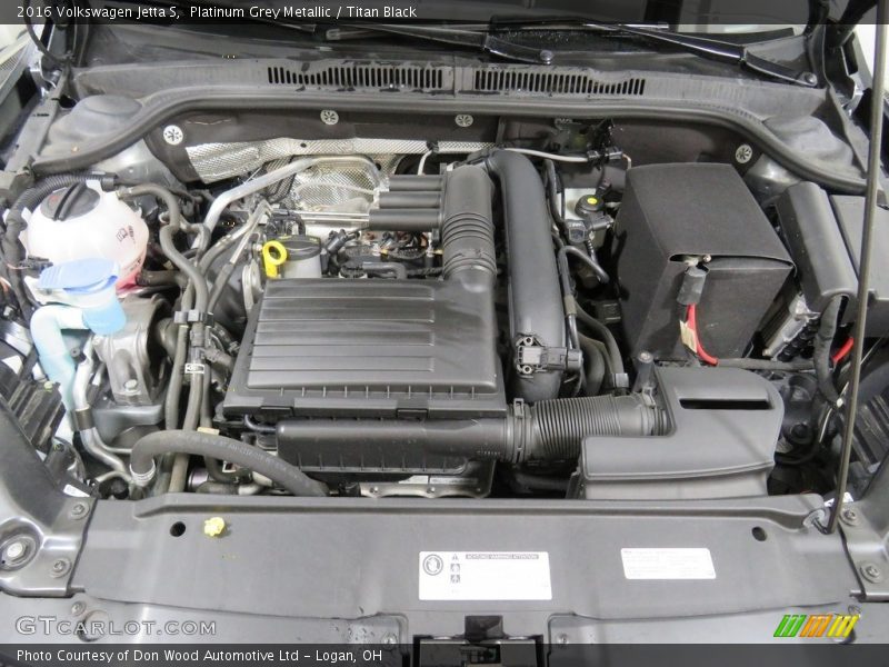 Platinum Grey Metallic / Titan Black 2016 Volkswagen Jetta S