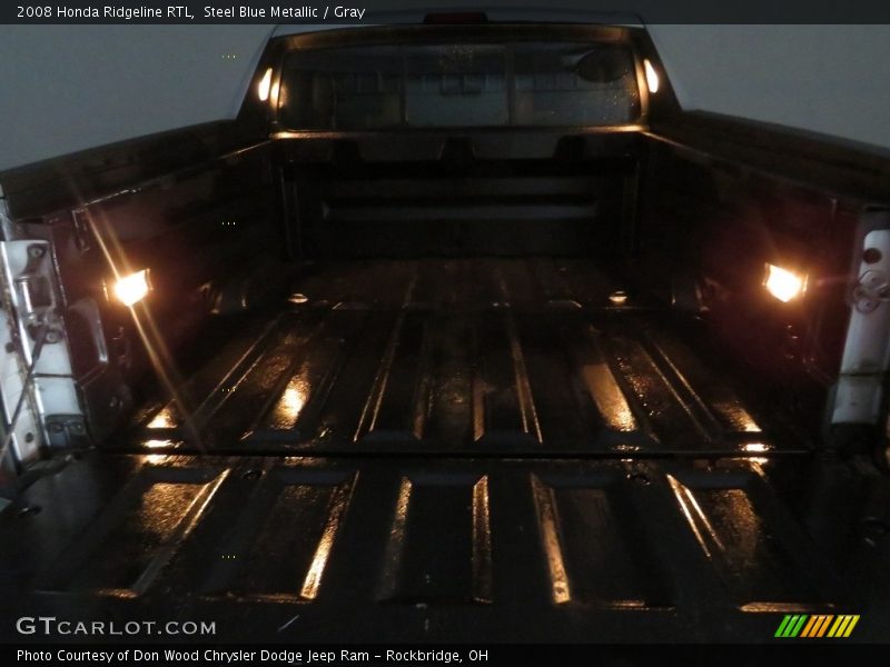 Steel Blue Metallic / Gray 2008 Honda Ridgeline RTL
