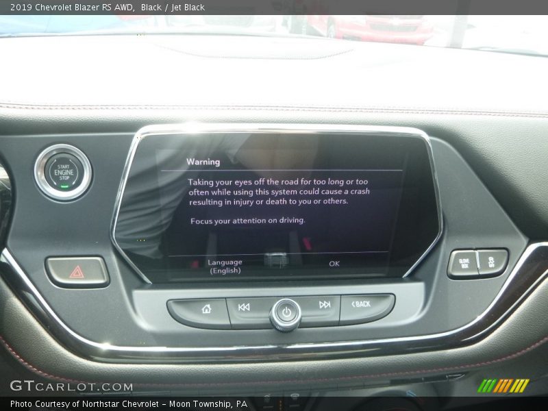Black / Jet Black 2019 Chevrolet Blazer RS AWD